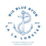 Big Blue BYOB logo
